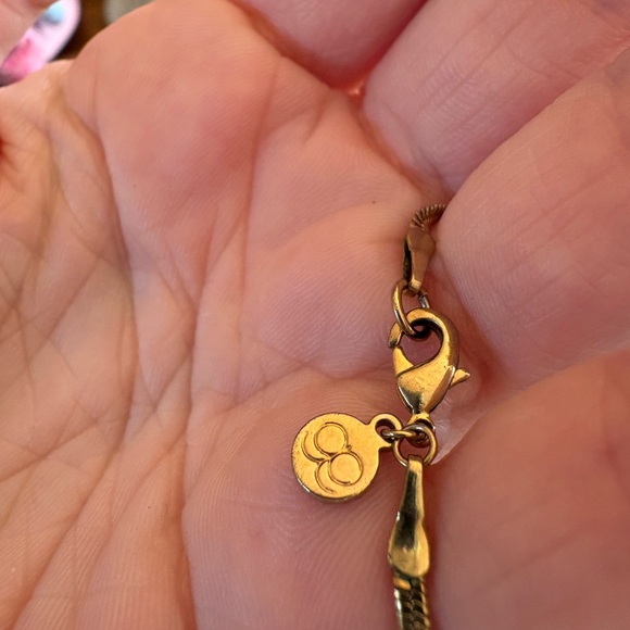 Gorjana 18k Gold Plated Mini Herringbone Necklace - Picture 3 of 7